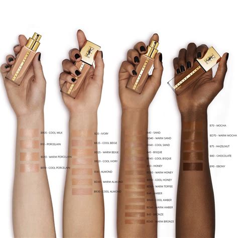 ysl touche eclat foundation br 30|ysl touche eclat shade chart.